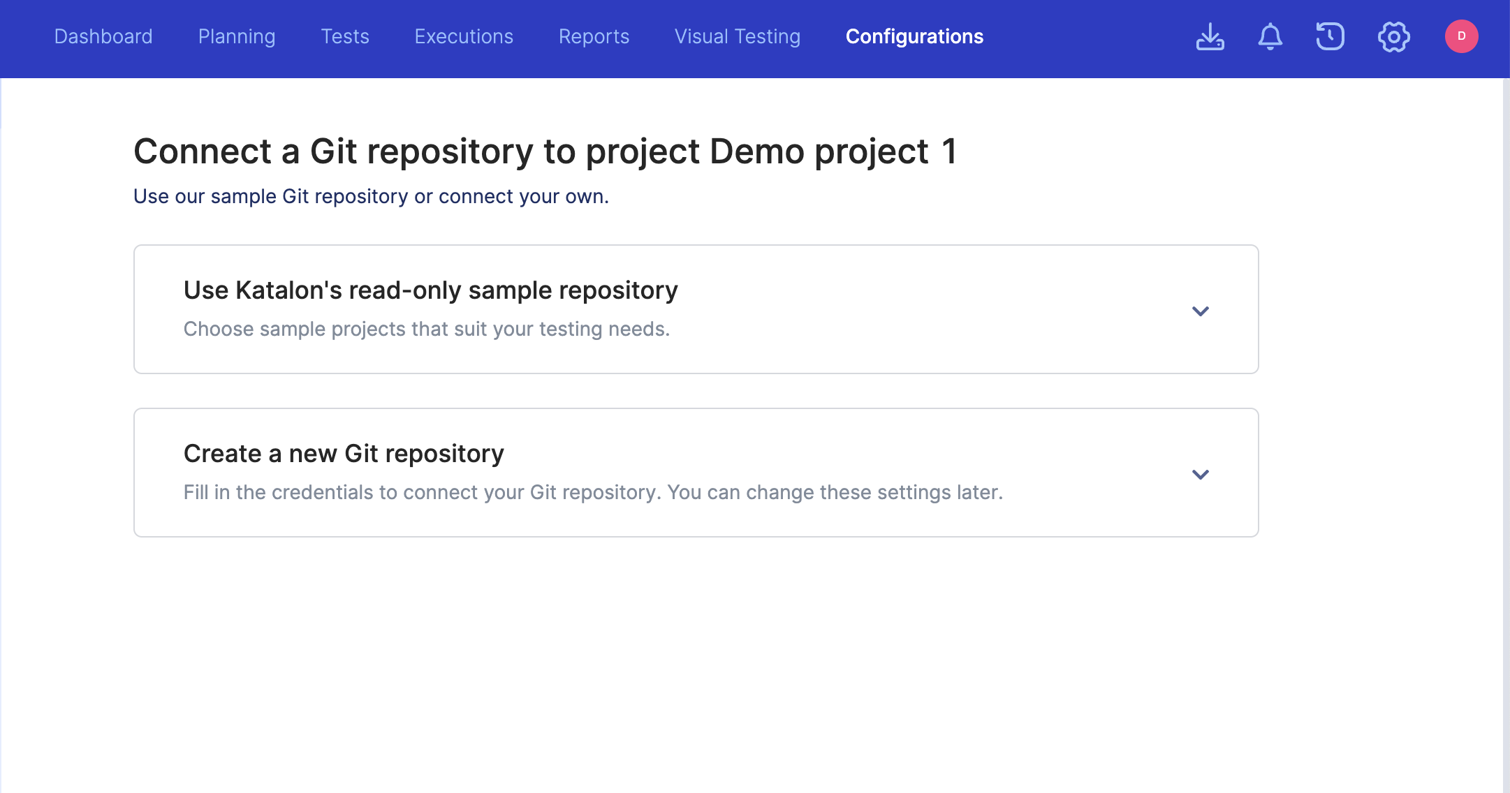 create a new Git repository