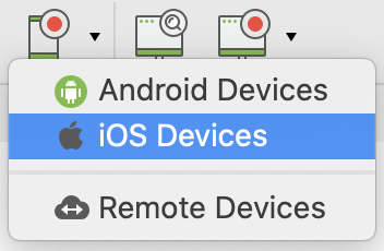 Select iOS Devices.