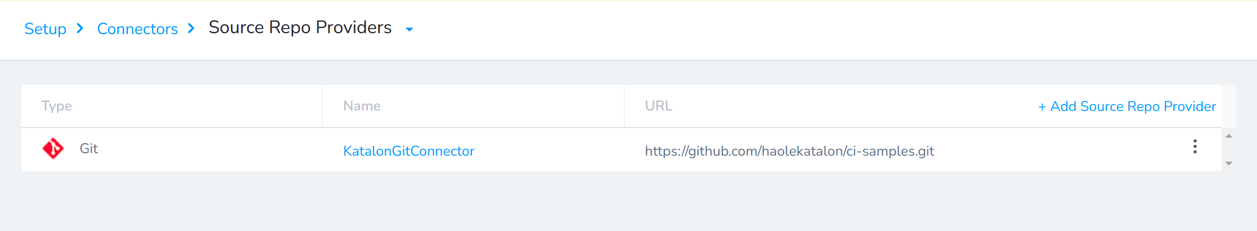 Harness GitHub Source Repo Provider