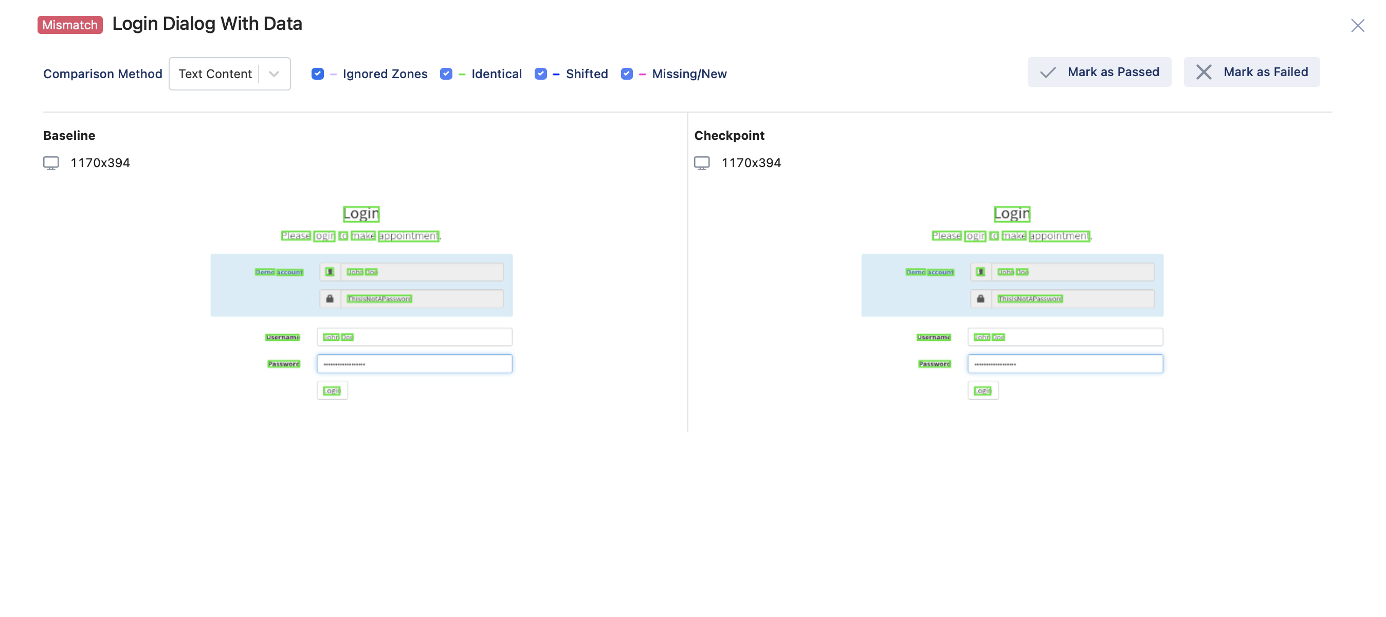 Use TestOps Visual Testing