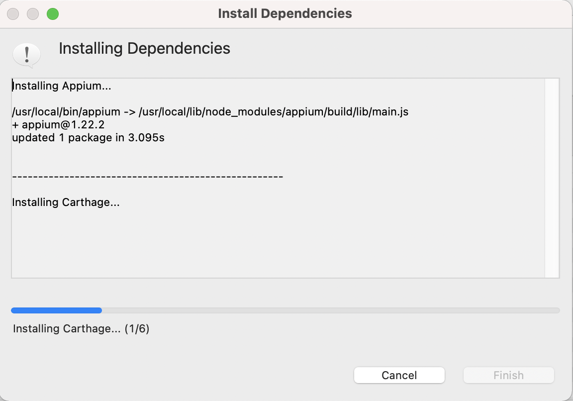 KS installs dependencies
