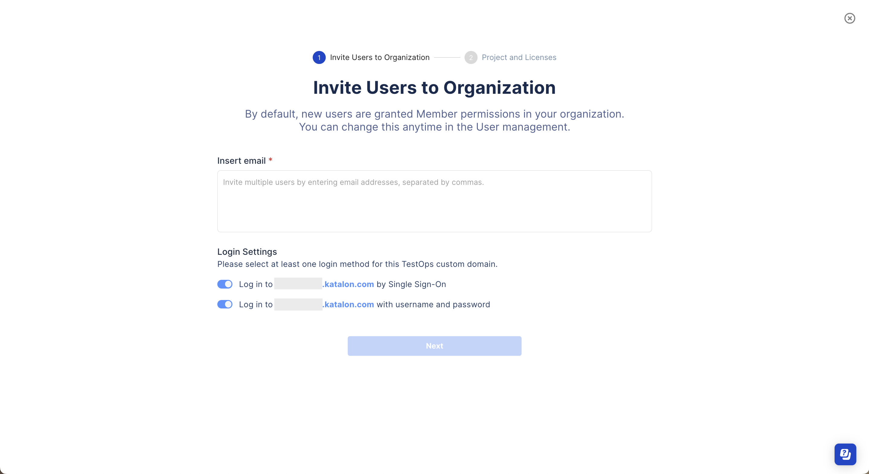 Invite users windows